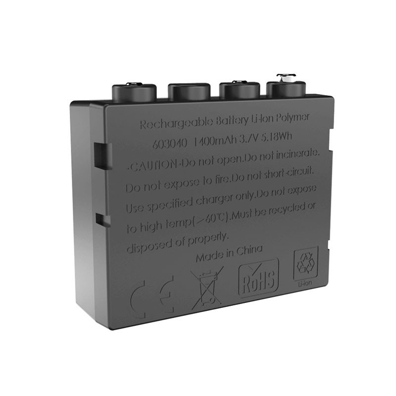 Batterie rechargeable Li-ion 3.7V/1400mAh pour lampes frontales LEDLENSER