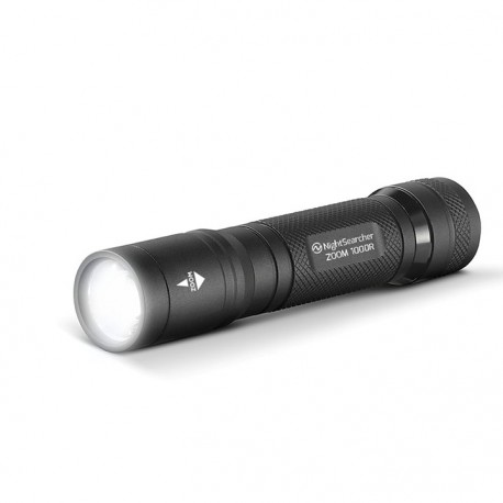 Lampe Torche LED Tactique Zoom 30W – Rechargeable USB-C – Puissante Et étanche IP64